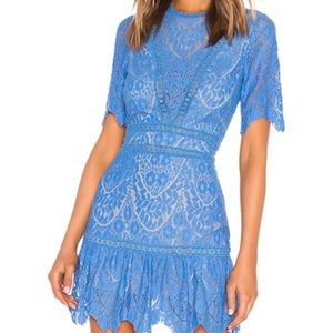 SAYLOR Darian Dress in Blue